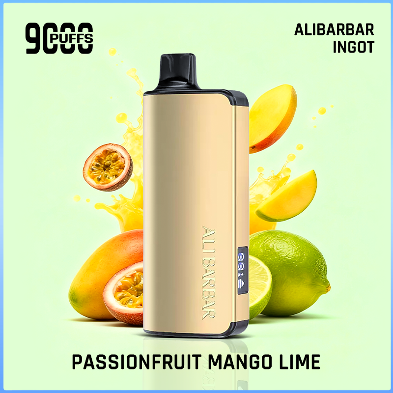 7.png Alibarbar Ingot Passion Fruit Mango Lime 9000 Puffs - Image 1