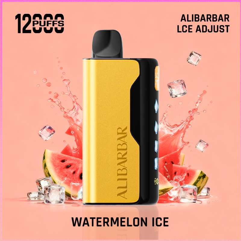 画板-1-08-4.png ALIBARBAR Ice Adjust 12000 Puffs Watermelon ice - Image 1